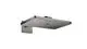 AXOR-HG-AXOR-ShowerSolutions-Kopfbrause-460-300-3jet-mit-Brausearm-und-eckiger-Rosette-Polished-Black-Chrome-35282330 gallery number 1